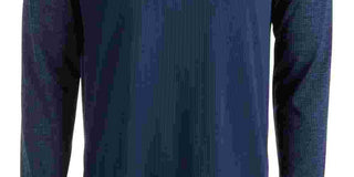 Greg Norman Men's Logo Athletic Pullover Top Navy Size Small
