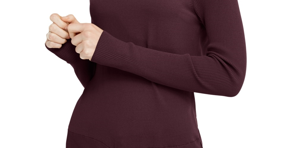 Suéter feminino Twisted da INC International Concepts, vermelho, tamanho pequeno