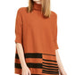 Poncho feminino estampado Alfani marrom tamanho médio