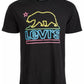 Camiseta Levi's Cali Cabrillo Masculina Preta Tamanho XX-G