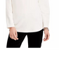 Karen Scott Petite Microfleece Top Feminino Branco Tamanho Petit S