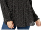 Blusa Ralph Lauren Plus Georgette Feminina Preta Tamanho 1X