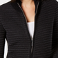 Karen Scott Cardigan Feminino Petite Texturizado com Zíper Frontal Preto Tamanho PSM