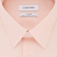 Camisa social Calvin Klein masculina Steel Classic Regular Stretch Performance, tamanho laranja, tamanho 18x34x35
