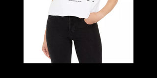 Camiseta estampada Love Tribe Juniors Cotton Friends, tamanho médio, branca