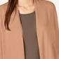Cardigan feminino Alfani com mangas amarradas, cinza, tamanho extrapequeno