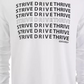 Camiseta masculina colorblock Id Ideology, branca, tamanho XX-G