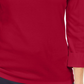Karen Scott Top feminino pequeno com decote dividido e gola alta, vermelho, tamanho 44