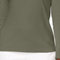 Karen Scott Blusa de algodão com decote redondo feminina, verde, tamanho X P