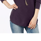 Suéter feminino INC International Concepts, roxo, tamanho pequeno
