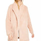 Jaqueta Calvin Klein Fleece Flyaway Feminina Rosa Tamanho Grande