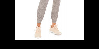 Ideology Women's Gray Heather Skinny Pants Size L Gray Size Large