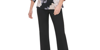 Blusa Calvin Klein Feminina Estampada Manga Longa Carvão Tamanho XG