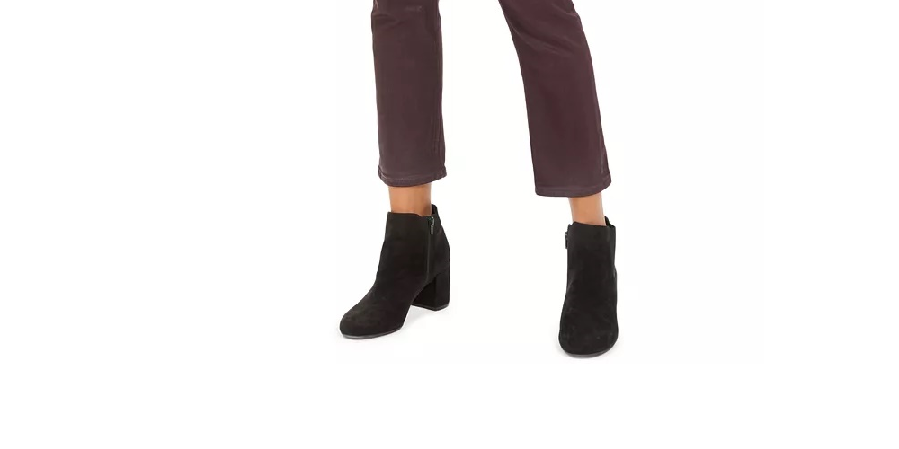 Calça jeans reta com cintura alta e revestimento Vigoss Juniors, roxa, tamanho 28
