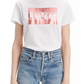 Camiseta Levi's Feminina com Logotipo Rose Gold, Branca, Tamanho Médio