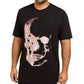INC International Concepts Camiseta Masculina Estampada Manga Longa Oversized Tamanho 2XB Preta