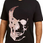 INC International Concepts Camiseta Masculina Estampada Manga Longa Oversized Tamanho 2XB Preta