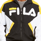 Jaqueta Fila Oliviero Wind Masculina Preta Tamanho -2XL