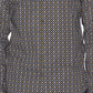 Camisa Masculina Ax Armani Exchange Slim-Fit Stretch com Estampa de Logotipo Preta/Branca Tamanho X-G