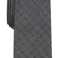 Gravata Alfani Masculina Solid Mode Preta Tamanho Regular