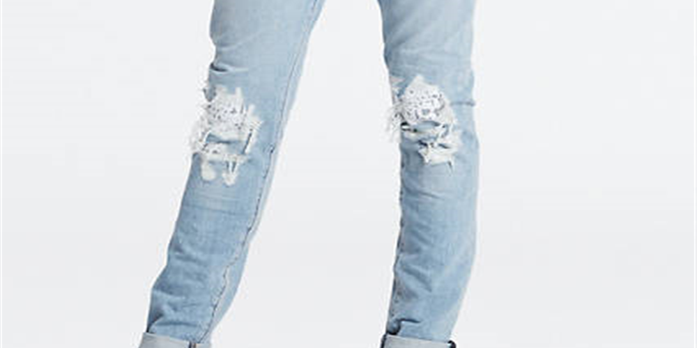 Calça Jeans Levi's Lo Ball Stack Masculina Azul Tamanho 31