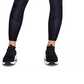 Calça legging de compressão Under Armour Qualifier Speedpocket feminina, preta, tamanho X-S