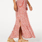 Saia longa estampada com cintura franzida da American Rag Juniors, tamanho X-S