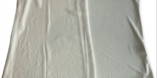 Blusa feminina Alfani lisa sem mangas, branca, tamanho médio