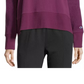 Moletom Champion Heritage Cotton Mix-Texture Feminino Roxo Escuro Tamanho Médio