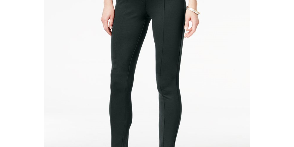 Leggings Ponte Femininas Style &amp; Co Azul Tamanho M