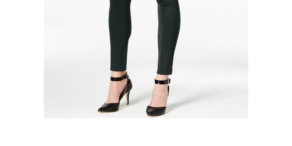 Leggings Ponte Femininas Style &amp; Co Azul Tamanho M
