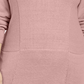 Túnica feminina Karen Scott Plus Knit Rosa Tamanho 3X