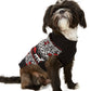 Suéter feminino Charter Club Fair Isle Dog Family, preto, tamanho pequeno