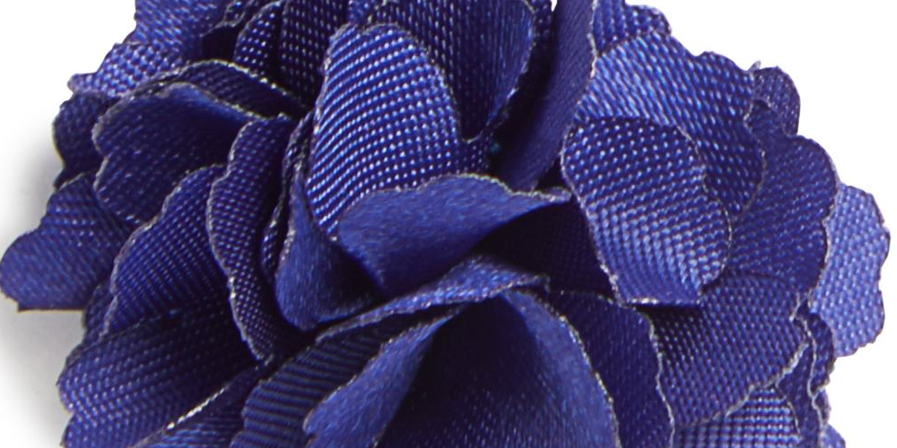 The Gift Masculino Broche de Lapela Flor Floral Borboleta Clutch Azul Tamanho Regular