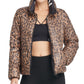 Jaqueta Puffer Reversível Sport Feminina DKNY Preta Tamanho Médio