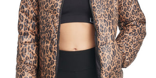 Jaqueta Puffer Reversível Sport Feminina DKNY Preta Tamanho Médio