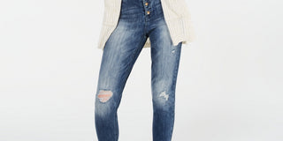 Cardigan American Rag Juniors com ombros caídos, bege, tamanho pequeno
