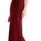 Vestido de festa Betsy &amp; Adam feminino ombro a ombro vermelho brilhante tamanho 6