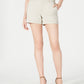 Shorts bege femininos Maison Jules, tamanho 14