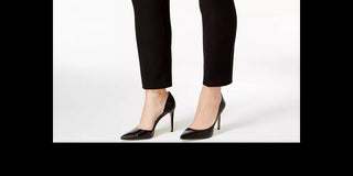 Calça curta feminina Alfani Plus Size Preta Tamanho 14W