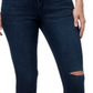 Calça jeans skinny feminina William Rast, cintura média, azul, tamanho 32