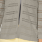 Cardigan feminino listrado Pointelle Charter Club Sugar Sand tamanho XX-Large