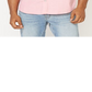 Camisa Oxford Masculina Nautica Classic Fit Rosa Tamanho X-G