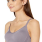 Under Armour Sutiã Esportivo Íntimo Listrado de Baixo Impacto Feminino Roxo Tamanho X-S