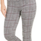 Leggings femininas Glen Plaid da INC International Concepts, cinza, tamanho XX-G