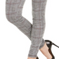Leggings femininas Glen Plaid da INC International Concepts, cinza, tamanho XX-G
