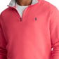 Suéter Ralph Lauren Masculino com Zíper de 1/4 Rosa Tamanho P
