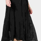Vestido envelope Calvin Klein feminino com decote em V e comprimento diurno, preto, tamanho 8