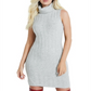 GUESS Women's Olina Sweater Dress Grey Size Large