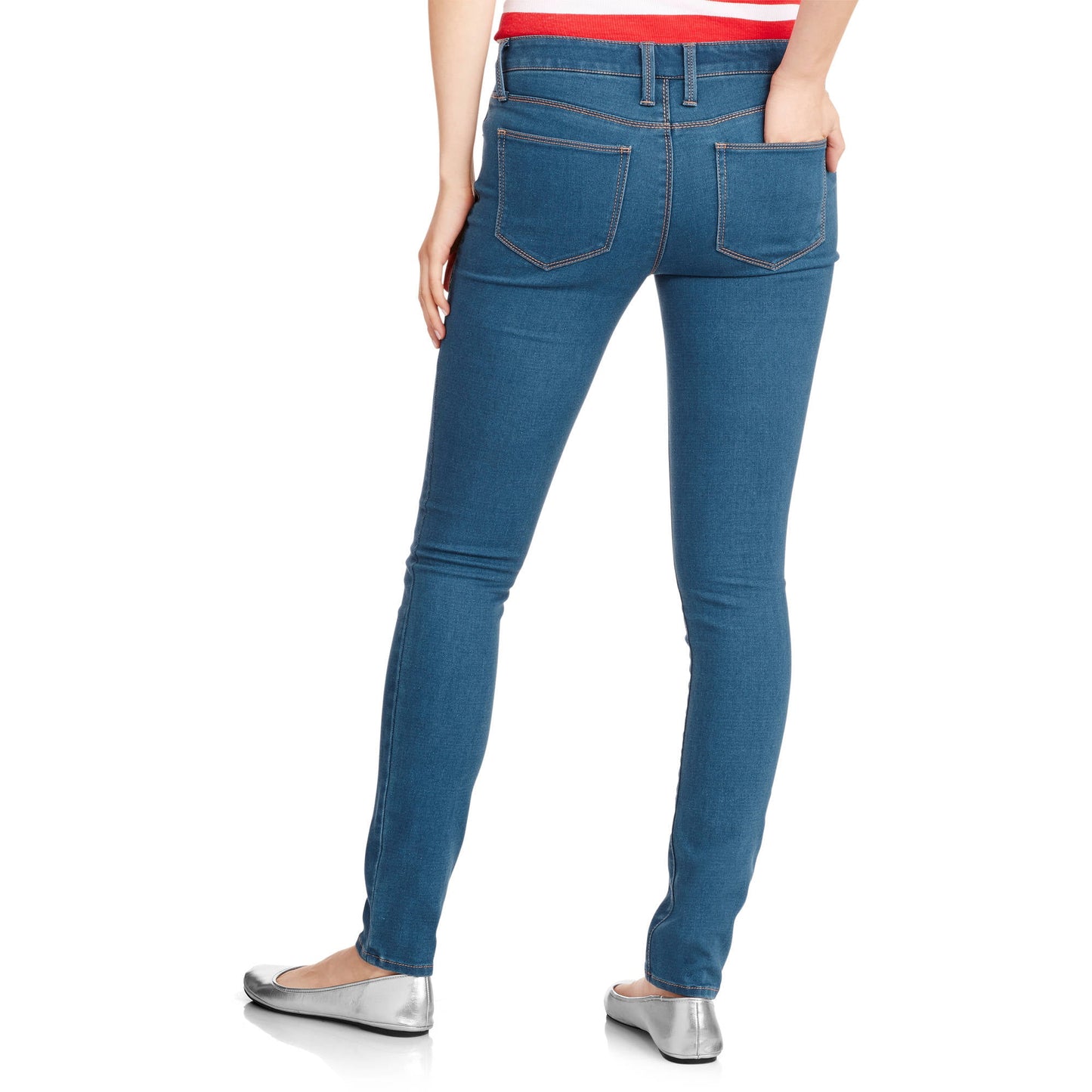 Calça Jeans Skinny Clássica Infantil No Boundaries Azul Tamanho 9
